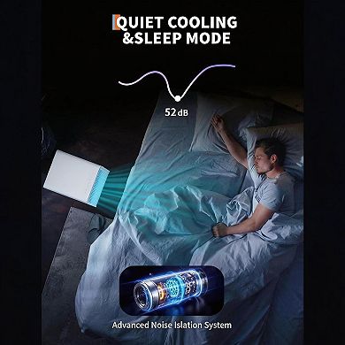 ANIXOL Powerful 3 in 1 Portable Air Conditioner Cool Dry Fan