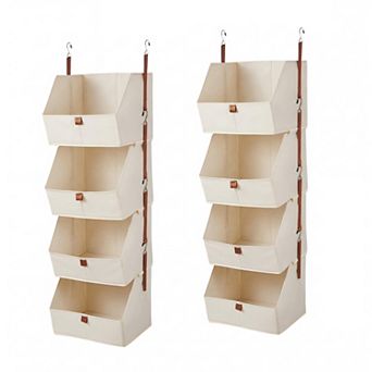 ANIXOL Space Saving Hanging Closet Organizer