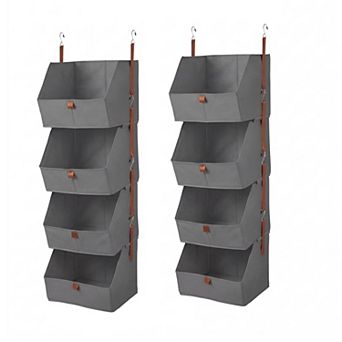 ANIXOL Space Saving Hanging Closet Organizer