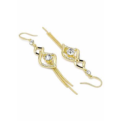 AGP PARIS Twist Link Tassel Drop Earrings
