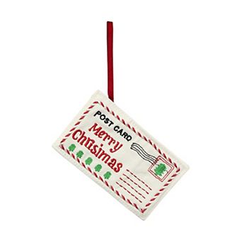 St. Nicholas Square® Felt Postcard Christmas Ornament