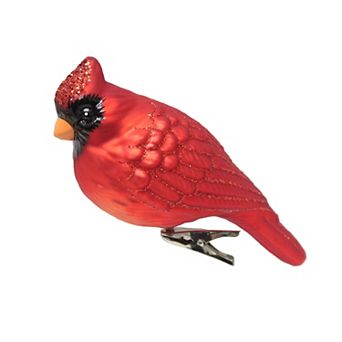 St. Nicholas Square® Glass Cardinal Christmas Ornament