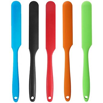 Silicone Spatula Set of 5, Heat Resistant Cake Cream Butter Scraper