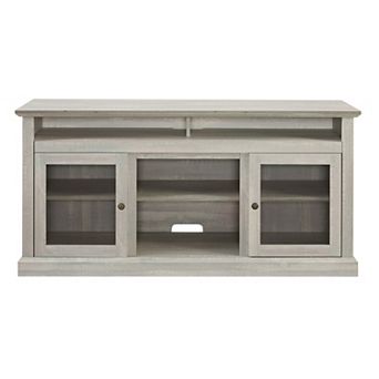 Merax Classic TV Stand for TVs up to 65'', Media Console with Cable Management & Adjustable