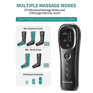 Nekteck Leg Massager With Air Compression