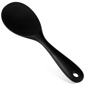 Non-stick Rice Paddle Heat Resistant Silicone Rice Spatula Spoon