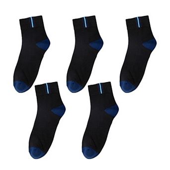 Women's 5 pk Ankle Athletic Socks - Breathable Cushioned Sports Socks for Running, Gym & Casual Wear
