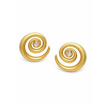 AGP PARIS Spiral Stud Earrings