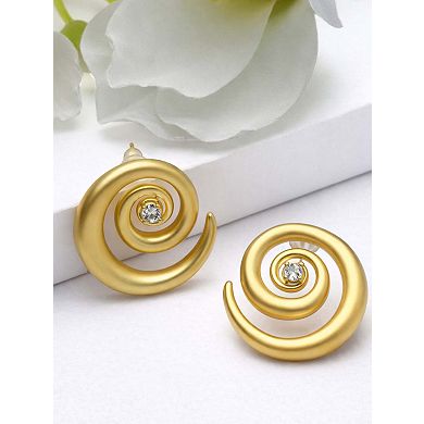 AGP PARIS Spiral Stud Earrings