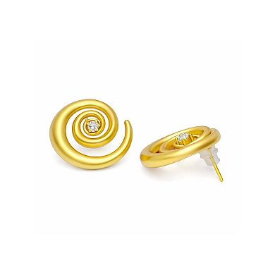 AGP PARIS Spiral Stud Earrings
