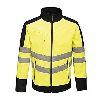Regatta Professional Unisex Adult Hi-Vis Reflective Soft Shell Jacket