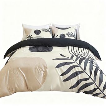 Boho Sun Duvet Set 3 Pieces: Microfiber, 3D Print, Fade Resistant queen