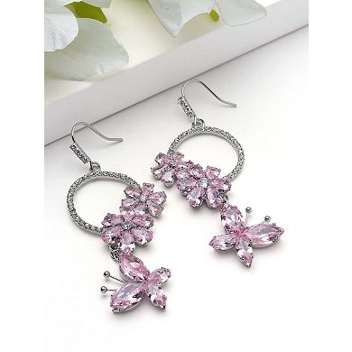 AGP PARIS Butterfly Wreath Drop Earrings