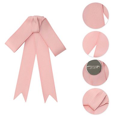 Women's Solid Bow Ribbon Bow Brooch 1Pc