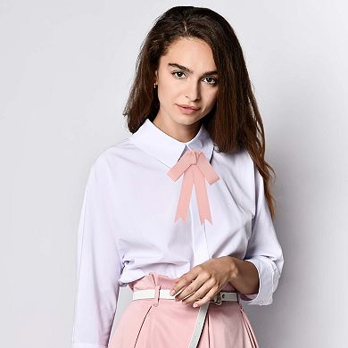 Women's Solid Bow Ribbon Bow Brooch 1Pc