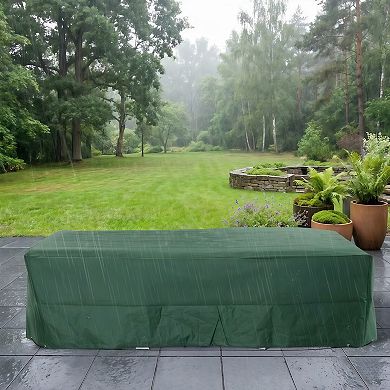Waterproof Oxford Patio Furniture Cover with Drawstring Lock