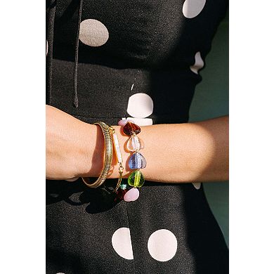 Lampwork Heart Bracelet