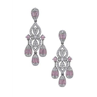 AGP PARIS Geometric Chandelier Statement Earrings