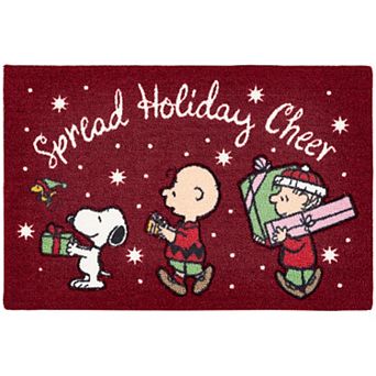 St. Nicholas Square® Peanuts Holiday Cheer Rug