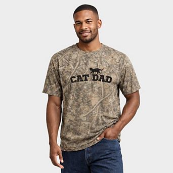 Cat Dad Arched - Men's Heavyweight Crew