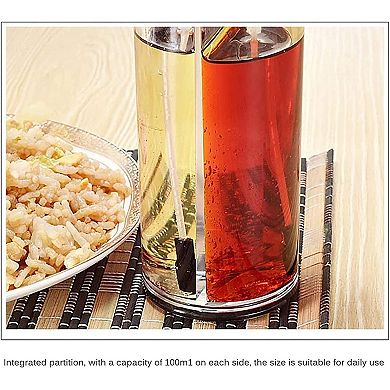 2 in 1 Olive Oil & Vinegar Sprayer Seasoning Bottle 200ml
