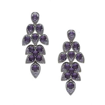 AGP PARIS Cluster Vine Drop Earrings