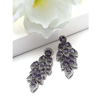 AGP PARIS Cluster Vine Drop Earrings