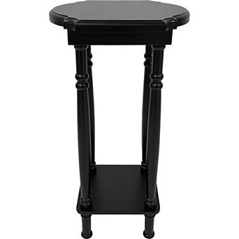 Nomad Home Side Table with Bottom Shelf