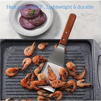 Stainless Steel Heavy Duty Spatula Turner 11.2"