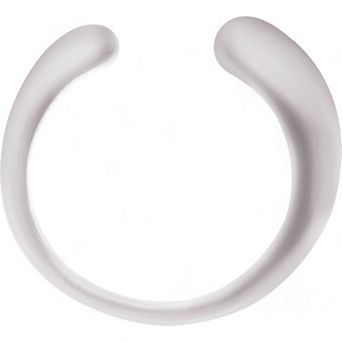 Women's Minimalist Adjustable Gold Tone Open Ring with Smooth Curved Design