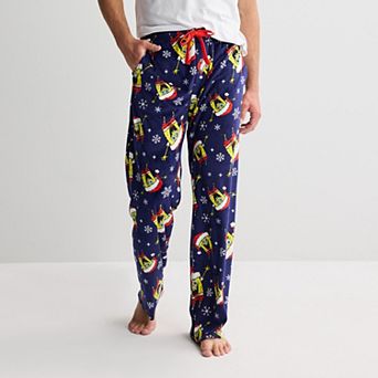 Men's Spongebob Squarepants Holiday Pajama Pants