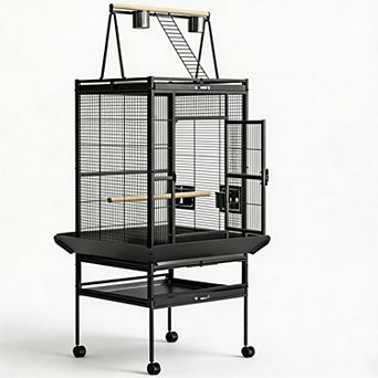 ANIXOL Rolling Stand Spacious Bird Cage