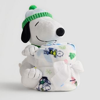 The Big One® Peanuts Snoopy Snowday Buddy & Throw Blanket Set