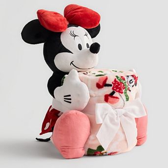 The Big One® Disney's Minnie Mouse Floral 2 pc Plush Buddy & Throw Blanket