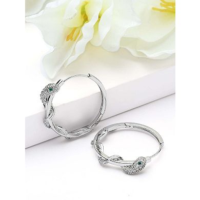 AGP PARIS Serpent Hoop Earrings