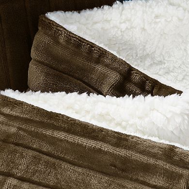 Home Soft Things Cutout Flannel Throw Blanket