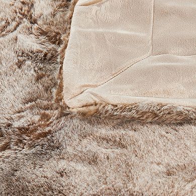 Home Soft Things Luxury Faux Fur Throw Blanket