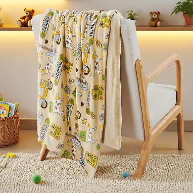 Home Soft Things Microplush Throw Blanket