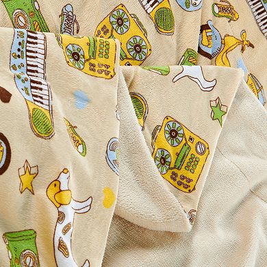 Home Soft Things Microplush Throw Blanket