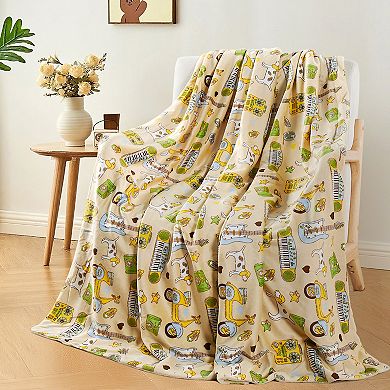 Home Soft Things Microplush Throw Blanket