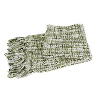 Home Soft Things Naga Knitted Tweed Throw Blanket