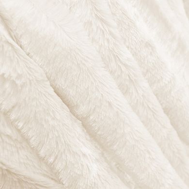 Home Soft Things Serengeti Double Sided Faux Fur Throw Blanket