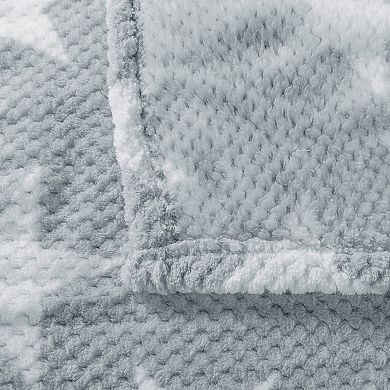 Home Soft Things Star Flannel Throw Blanket