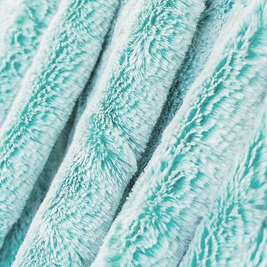 Home Soft Things Faux Fur Throw Blanket