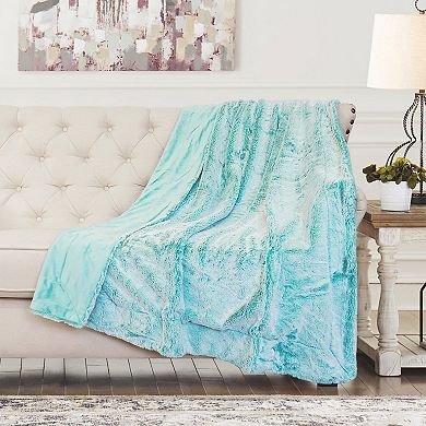 Home Soft Things Faux Fur Throw Blanket