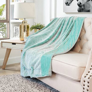 Home Soft Things Faux Fur Throw Blanket