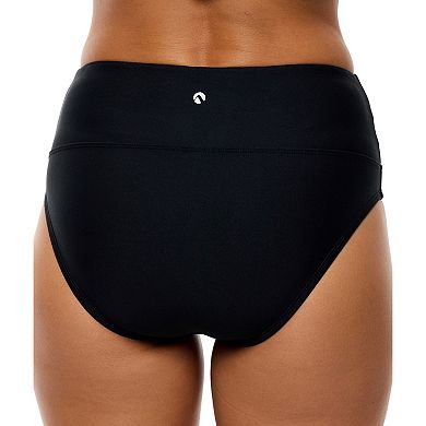 Women's N Solid High Waist Swim Bottoms