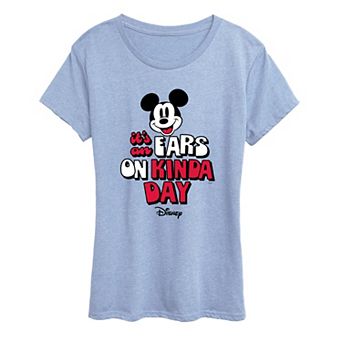 Women's Disney's Mickey Mouse It's an Ears On Kinda Day Graphic Tee
