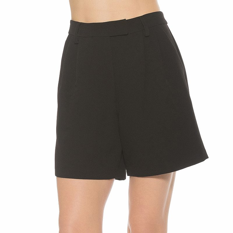 Women's ALEXIA ADMOR Dia Pleated Long Shorts,