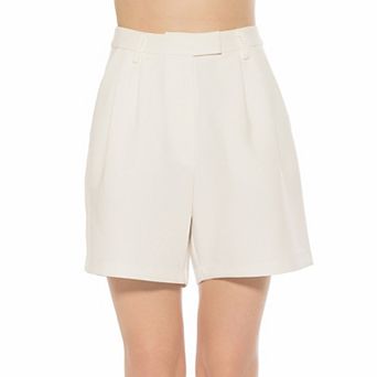 Women's ALEXIA ADMOR Dia Pleated Long Shorts